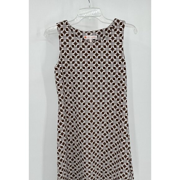 JUDE CONNALLY beth dress jude cloth sleeveless sundress tank a line brown S - Picture 2 of 6